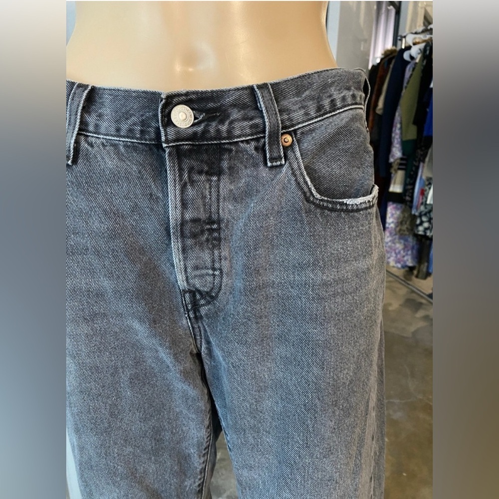 Levi's Authentic Vintage-Inspired Big E 501’s in Gray Wash Straight Leg. - Picture 2 of 11
